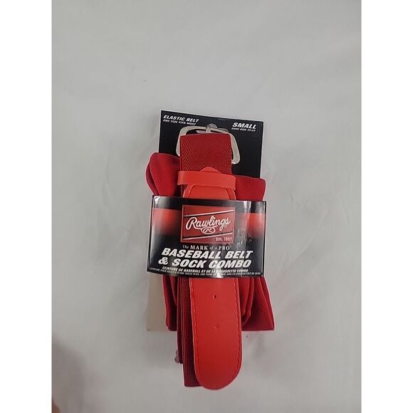 Ensemble Ceinture Et Chaussettes Rawlings – Baseball Et Softball – Tailles Adaptées – Look Pro Et Confortable